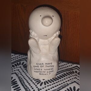 Vintage Ziggy Whimsical Cream Figurine Statue